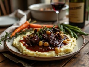 accompagnement boeuf bourguignon