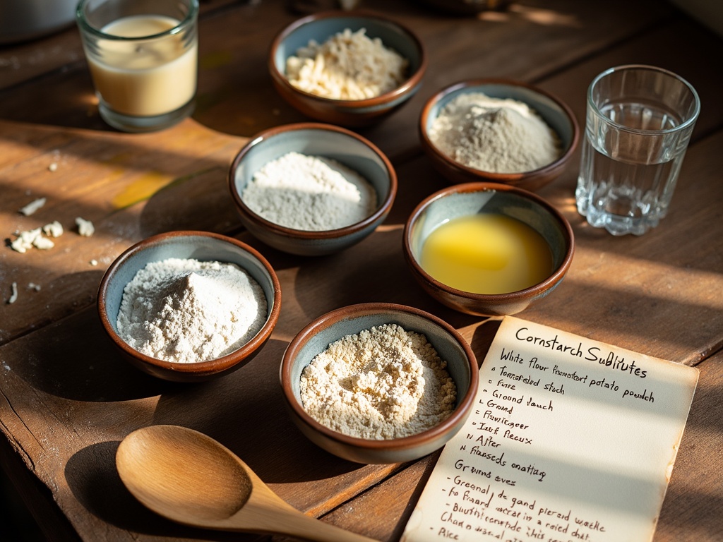 par quoi remplacer la maizena