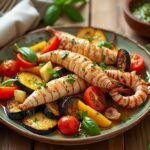 quel légumes avec des encornets