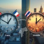 décalage horaire thailande