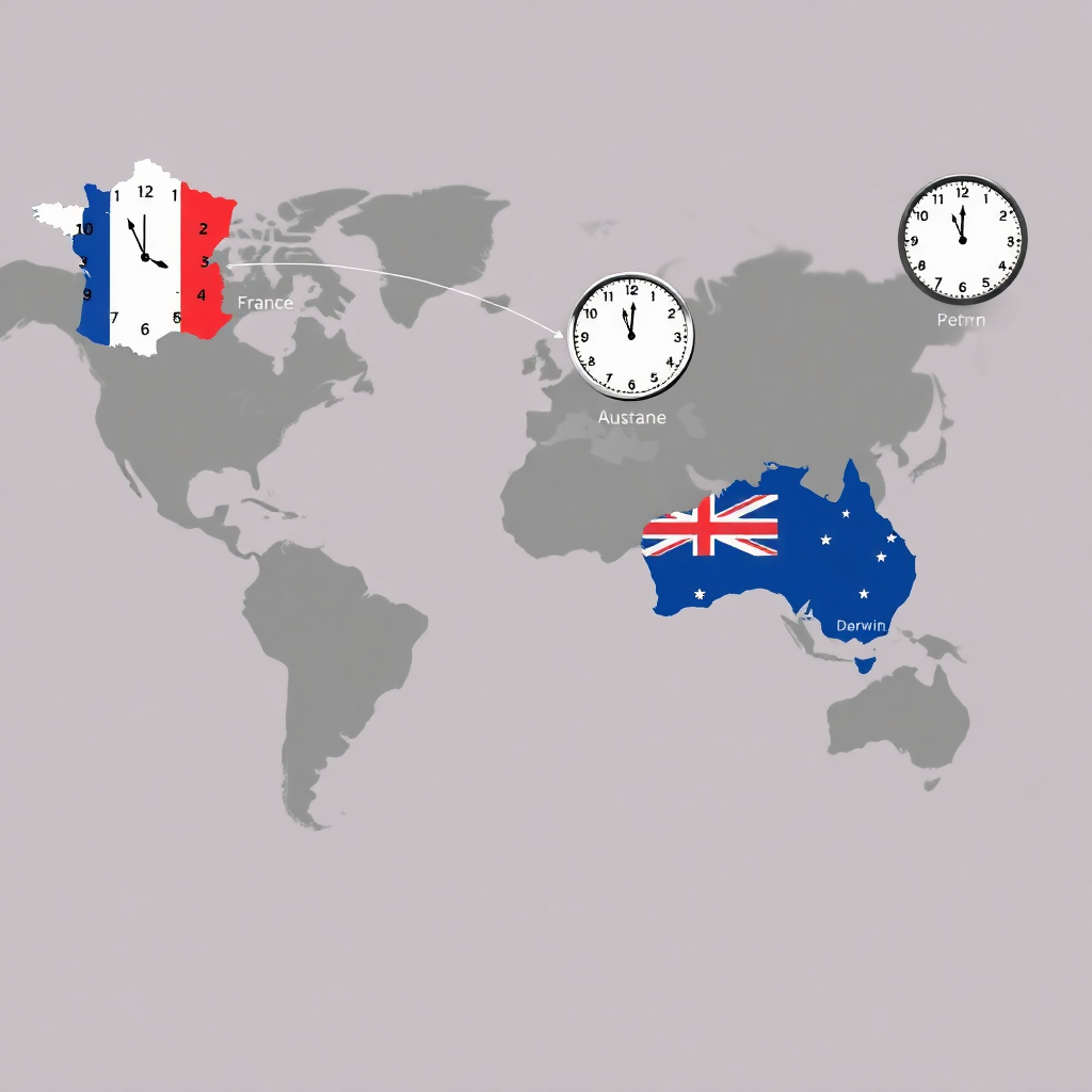 decalage horaire australie