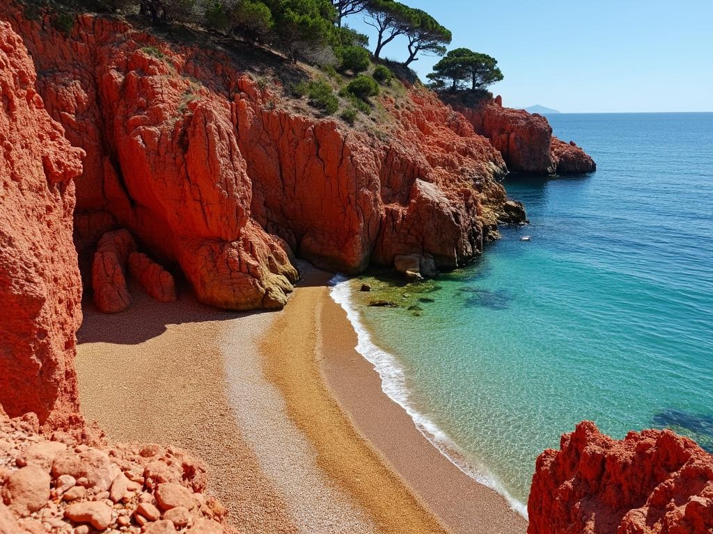 les roches de l'île des vieilles