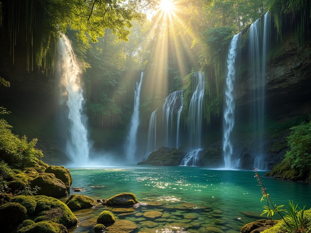cascade d'agaras
