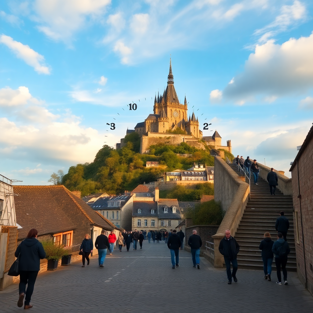 combien de temps pour visiter le mont saint-michel