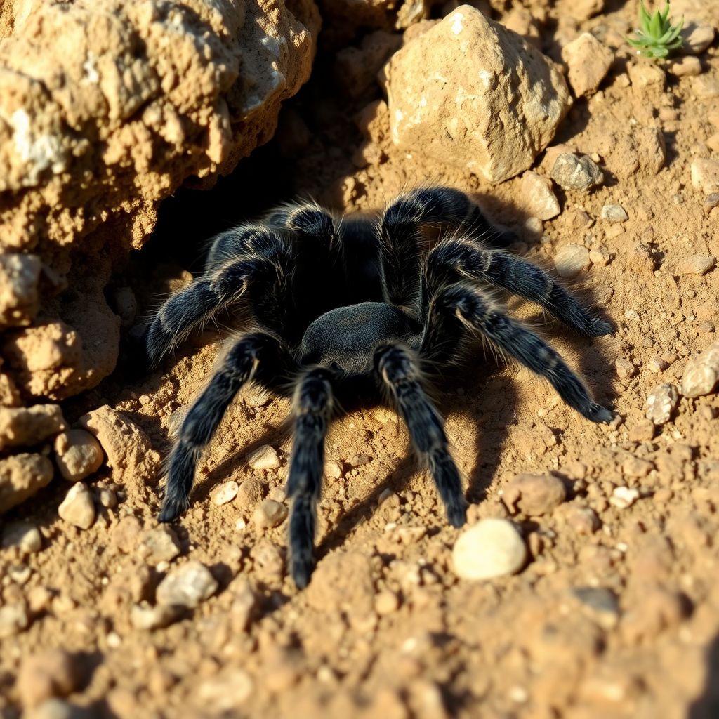 mygale de provence
