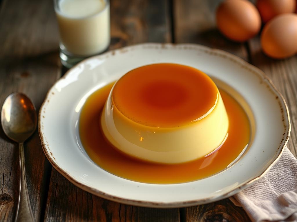 recette crème caramel grand-mère