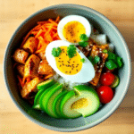 recette poke bowl poulet