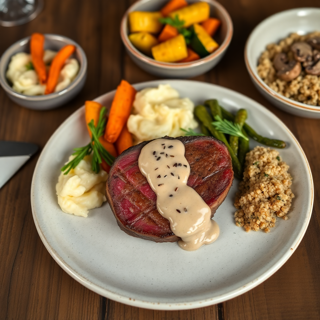 accompagnements filet mignon