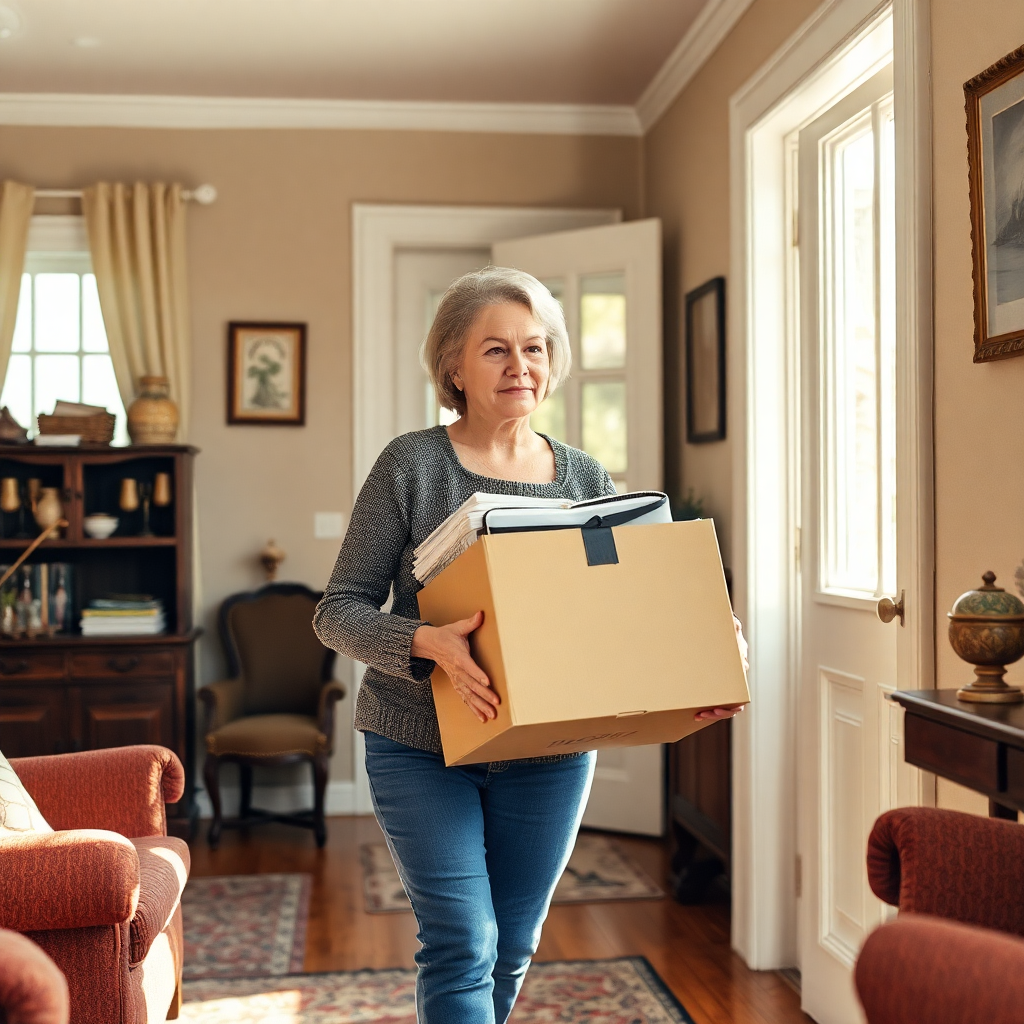 habiter la maison d'un parent en ehpad