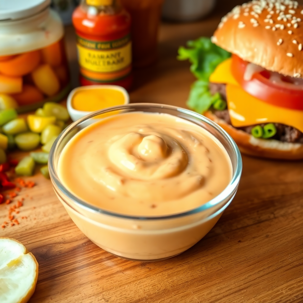 sauce burger maison