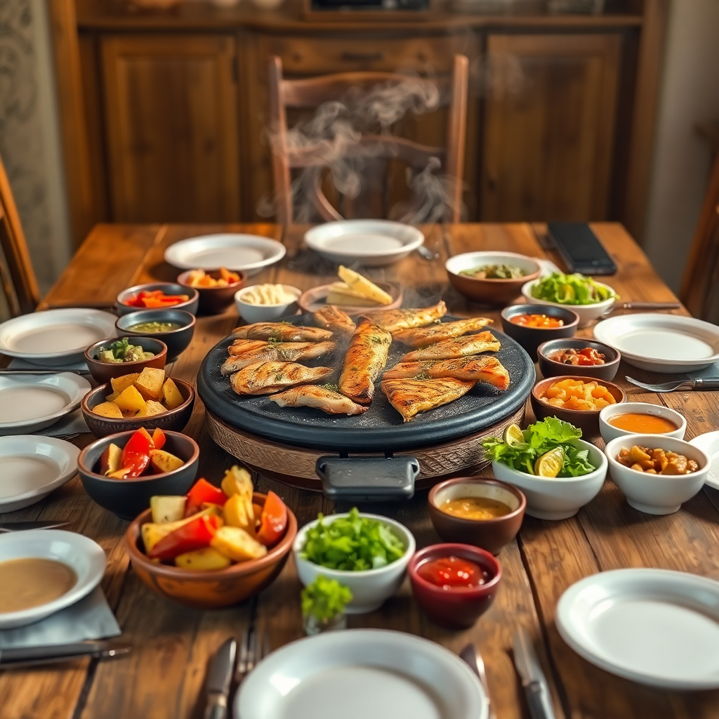 accompagnement pierrade