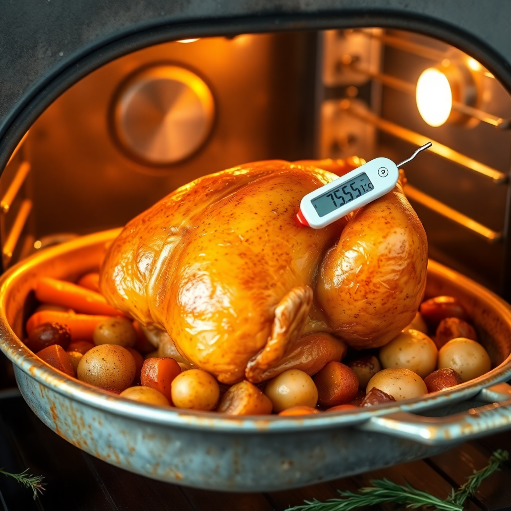 temps de cuisson poulet au four 2 kg