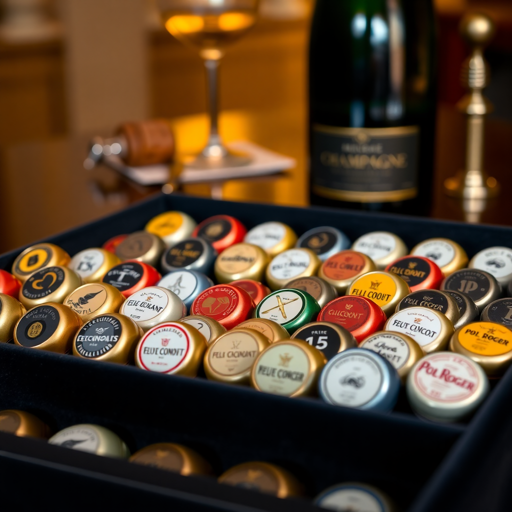 capsules de champagne