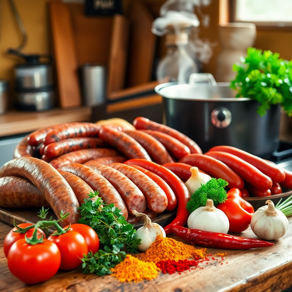 quelles saucisse pour rougail