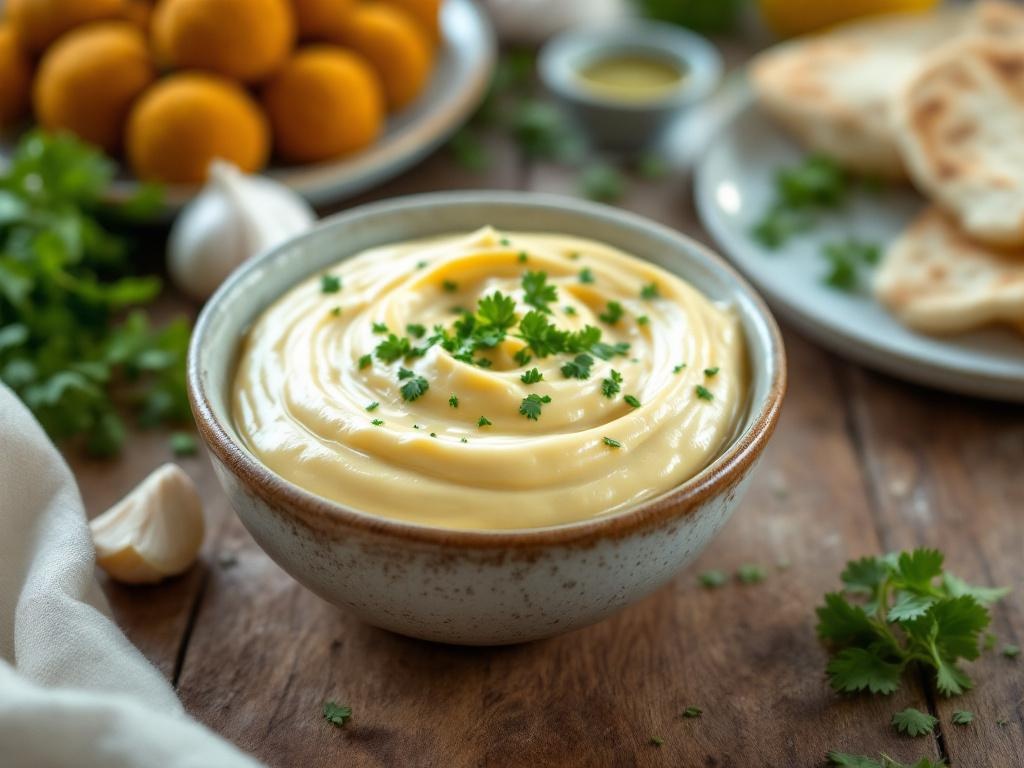 Sauce falafel maison