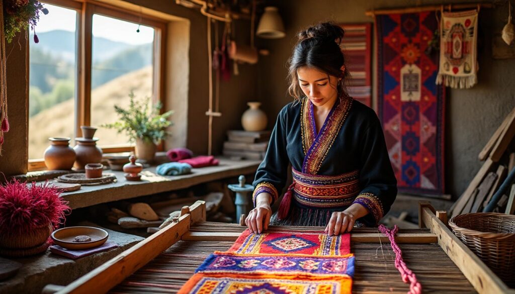 découvrez le brochali, un patrimoine unique mêlant artisanat textile traditionnel du caucase, alliant savoir-faire ancestral et motifs authentiques.