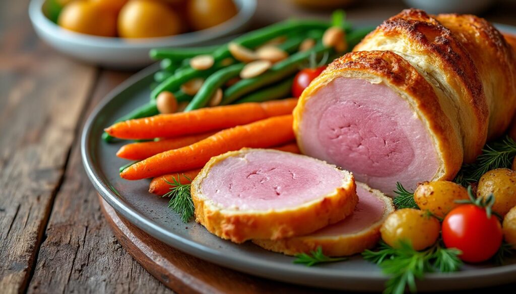 découvrez des recettes simples de légumes d’accompagnement parfaits pour sublimer votre jambon en croûte. idées faciles et savoureuses pour un repas équilibré.