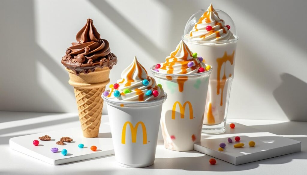 découvrez les prix 2025 des glaces mcdo, ainsi que les nouveautés et saveurs des desserts glacés proposés cette année.