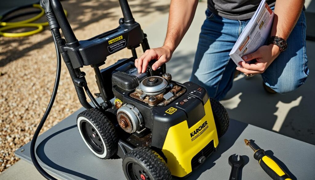 découvrez pourquoi votre karcher tourne mais ne monte pas en pression et apprenez les causes courantes ainsi que les solutions efficaces pour résoudre ce problème.