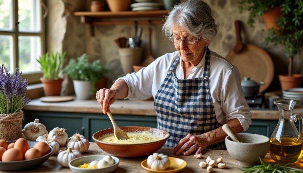 découvrez la recette authentique de l'aïoli grand-mère, une préparation traditionnelle provençale savoureuse et facile à réaliser pour vos repas en famille.