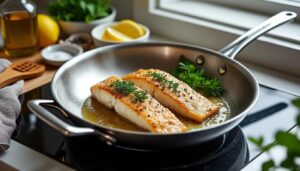 découvrez notre recette facile de black bass à la poêle avec des conseils essentiels pour une cuisson parfaite et savoureuse.