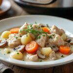 découvrez une recette facile et rapide de blanquette de dinde au cookeo, parfaite pour un repas savoureux en un rien de temps.
