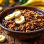 découvrez notre recette facile et rapide de crumble banane chocolat, un dessert gourmand et savoureux à préparer en quelques minutes pour régaler toute la famille.