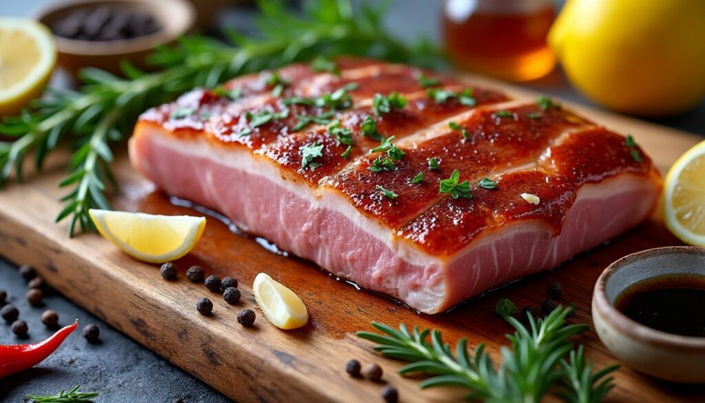 découvrez nos recettes faciles et savoureuses de marinade pour poitrine de porc maison, parfaites pour sublimer vos plats et régaler vos invités.