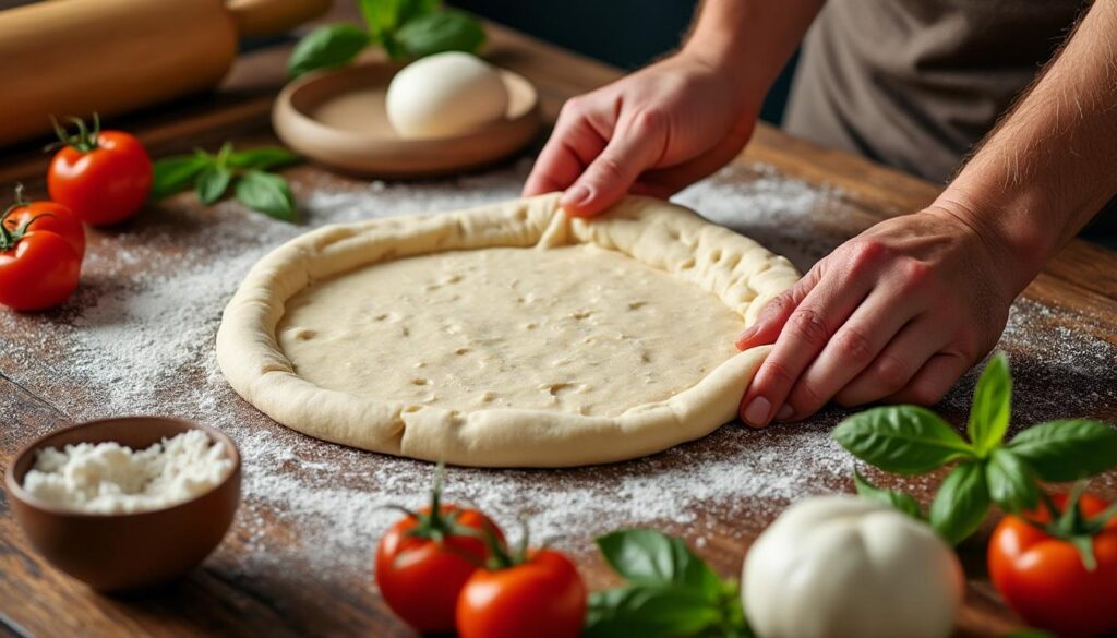 découvrez notre recette authentique de pâte à pizza napolitaine, facile et rapide à préparer pour un goût traditionnel chez vous.
