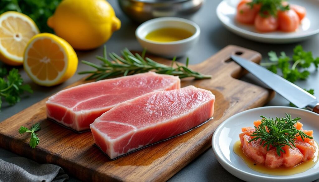 découvrez les bienfaits du thon albacore, apprenez les meilleures techniques de cuisson et explorez des recettes faciles pour savourer ce poisson délicat.