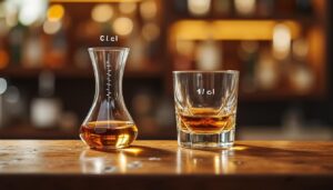découvrez les mesures idéales en centilitres pour servir une dose de whisky parfaite et savourez votre verre avec précision.