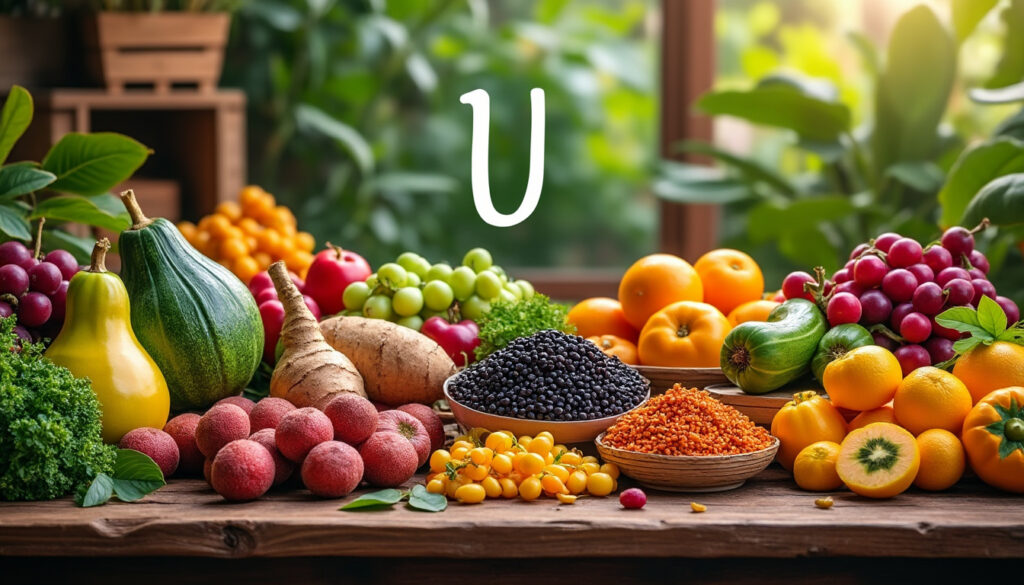 découvrez une liste rare et complète des fruits et légumes en u pour 2024, avec un guide détaillé pour mieux les connaître et les intégrer dans votre alimentation.