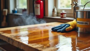 découvrez les dangers, risques et précautions essentiels à connaître lors de l'utilisation de l'huile de lin sur le bois pour assurer une manipulation sécurisée et efficace.