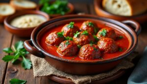 découvrez une recette facile et rapide de kefta marocaine, avec tajine savoureux et boulettes délicieuses pour un repas authentique et gourmand.