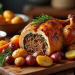 découvrez notre recette facile de rôti de chapon farci, avec un guide complet pour un temps de cuisson idéal et un résultat savoureux à partager en famille.