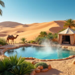 découvrez ksar ghilane en tunisie, une oasis au cœur du désert avec une source d'eau chaude naturelle, idéale pour l'aventure et la détente.