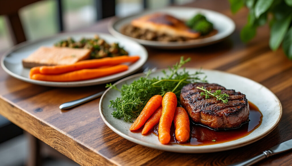 découvrez quelles viandes, poissons et alternatives végétariennes accompagner avec des carottes vichy pour des repas savoureux et équilibrés.
