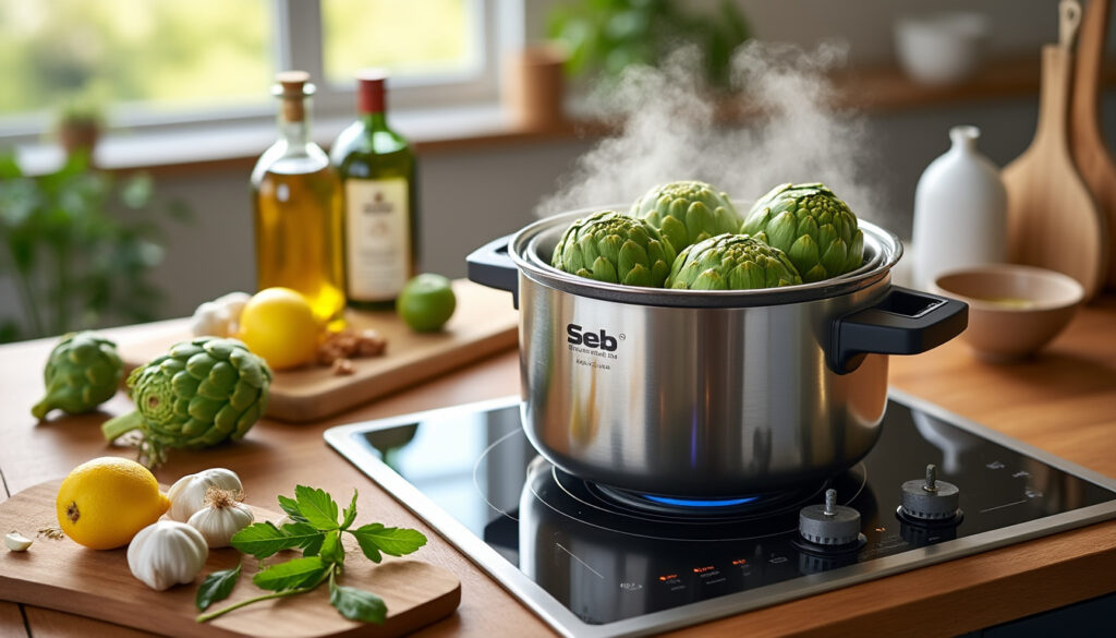 découvrez le guide rapide pour cuire parfaitement vos artichauts à la cocotte minute seb et gagner du temps en cuisine.
