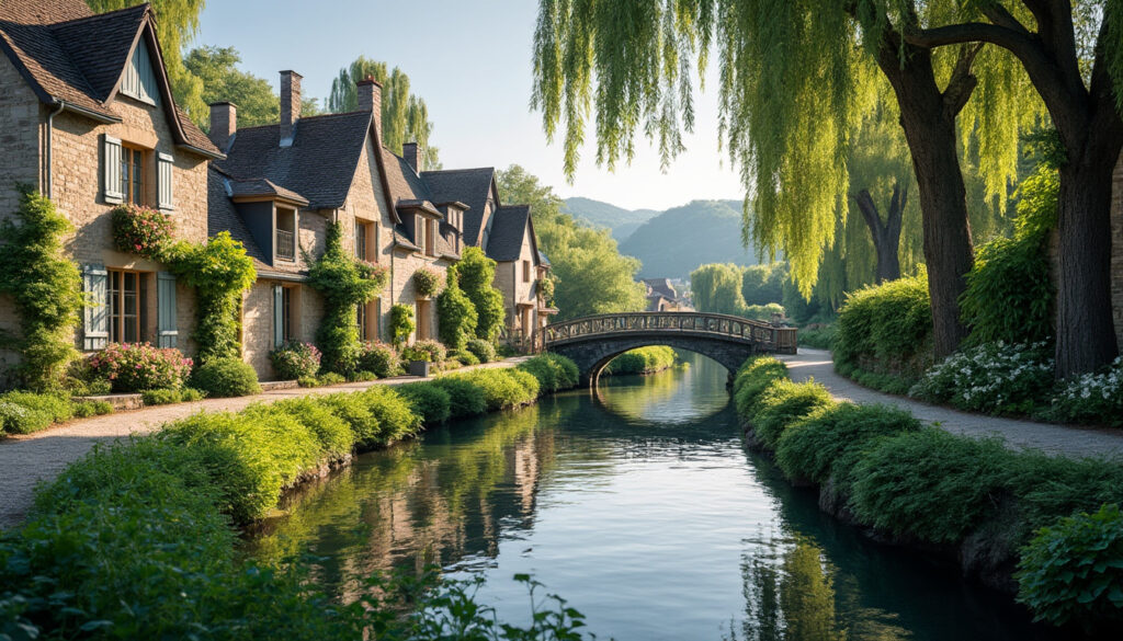 découvrez la petite venise verte du puy de dôme, un village charmant aux canaux pittoresques offrant un cadre naturel exceptionnel et une atmosphère paisible.