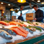 découvrez notre poissonnerie à caen, spécialisée en poissons frais de qualité et profitez d'une livraison rapide directement chez vous.