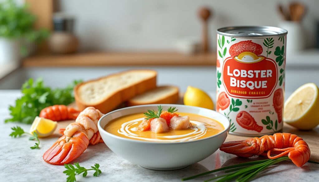 découvrez des recettes faciles et rapides à réaliser avec de la bisque de homard en boîte, parfaites pour épater vos invités ou régaler toute la famille en un rien de temps.