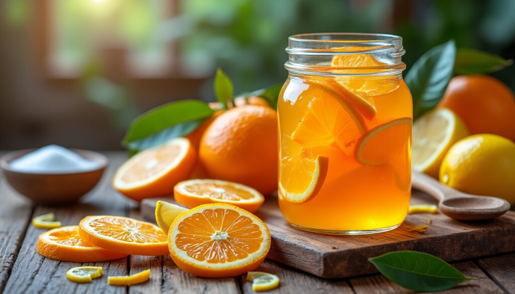 découvrez notre recette maison facile et rapide de confiture orange citron avec écorce, pour un délicieux concentré d'agrumes à savourer au petit-déjeuner.