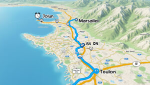 découvrez la distance entre marseille et toulon, avec un itinéraire détaillé, la durée du trajet et les coûts actualisés pour planifier votre voyage en toute sérénité.