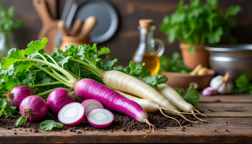 découvrez les différentes variétés de navet long, apprenez à les cultiver facilement et explorez des recettes simples et savoureuses pour bien les réussir en cuisine.