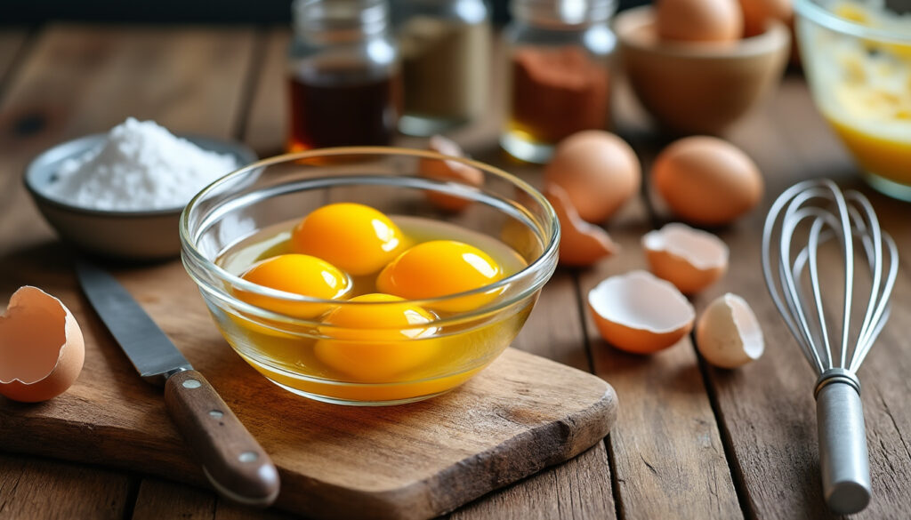 découvrez des recettes faciles et gourmandes pour utiliser 4 jaunes d'œufs et régaler toute la famille avec des plats savoureux.