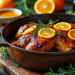 découvrez notre recette facile et rapide de canard à l'orange en cocotte, parfaite pour un repas savoureux et élégant en toute simplicité.