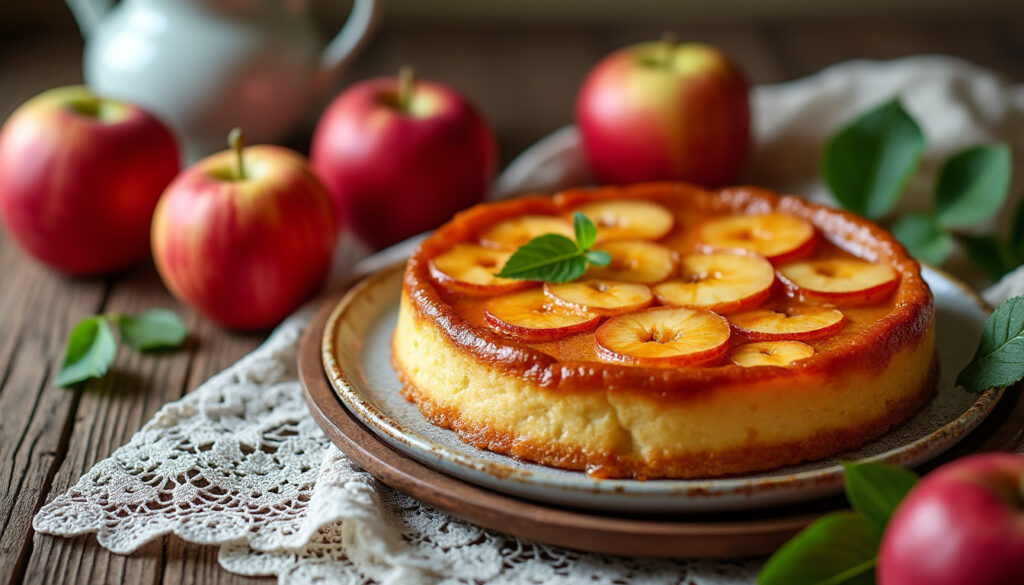 découvrez la recette traditionnelle facile du gâteau flan aux pommes de ma grand-mère, un dessert authentique et savoureux à préparer en toute simplicité.