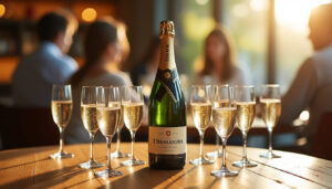 découvrez combien de personnes peuvent partager une bouteille de champagne grâce à notre guide pratique, idéal pour bien planifier vos célébrations et événements.