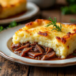 découvrez la recette traditionnelle du parmentier de canard grand-mère, un plat simple et gourmand qui ravira toute la famille.