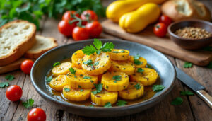 découvrez une recette facile et rapide avec de la courge jaune pour un repas savoureux et gourmand à préparer en un rien de temps.